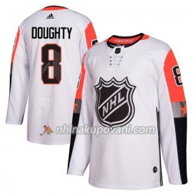 Los Angeles Kings Dresy Drew Doughty 8 2018 NHL All-Star Pacific Division Adidas Bílá Authentic - Pánské